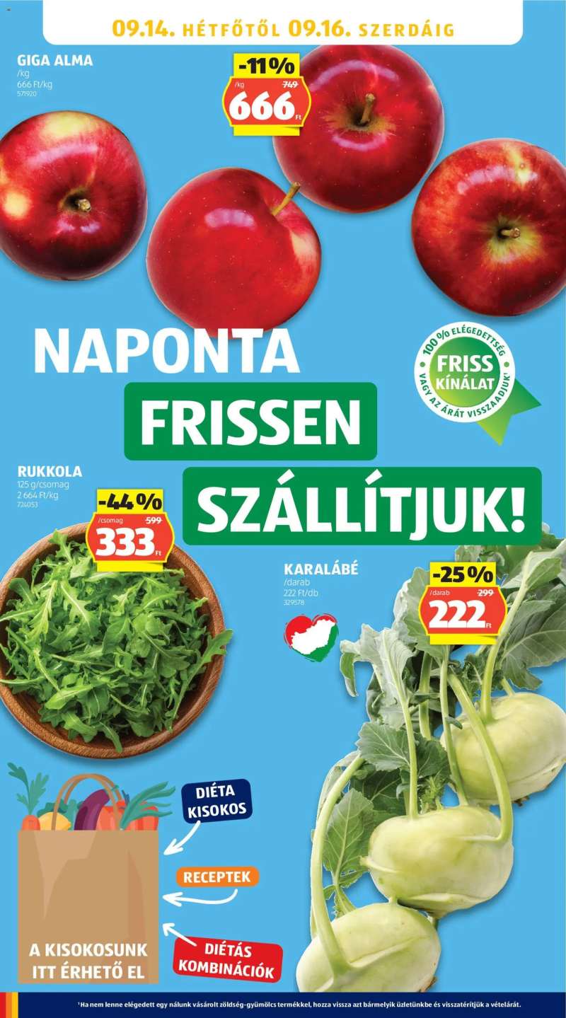 Aldi Aldi akciós újság 30 oldal