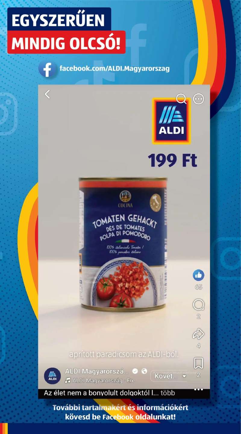 Aldi Aldi akciós újság 36 oldal