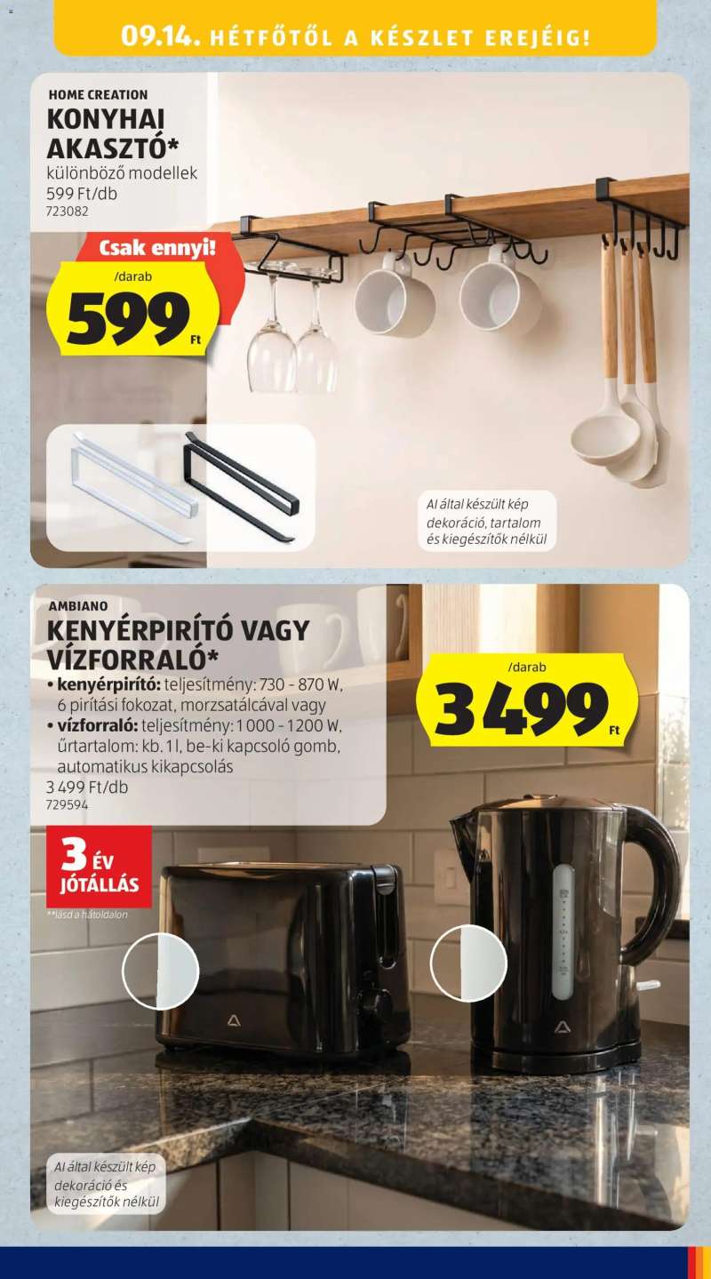 Aldi Aldi akciós újság 45 oldal