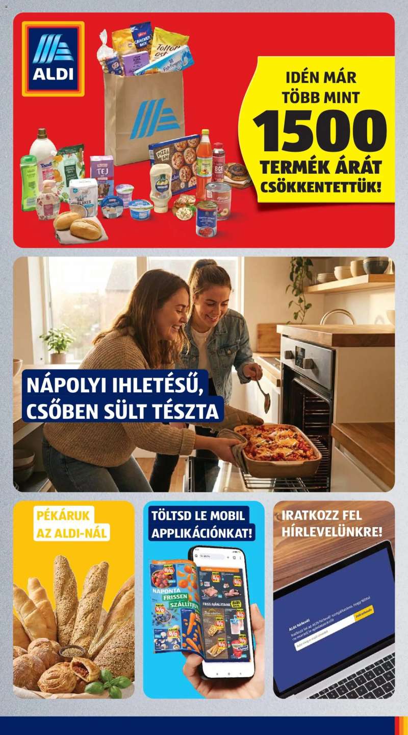 Aldi Aldi akciós újság 5 oldal