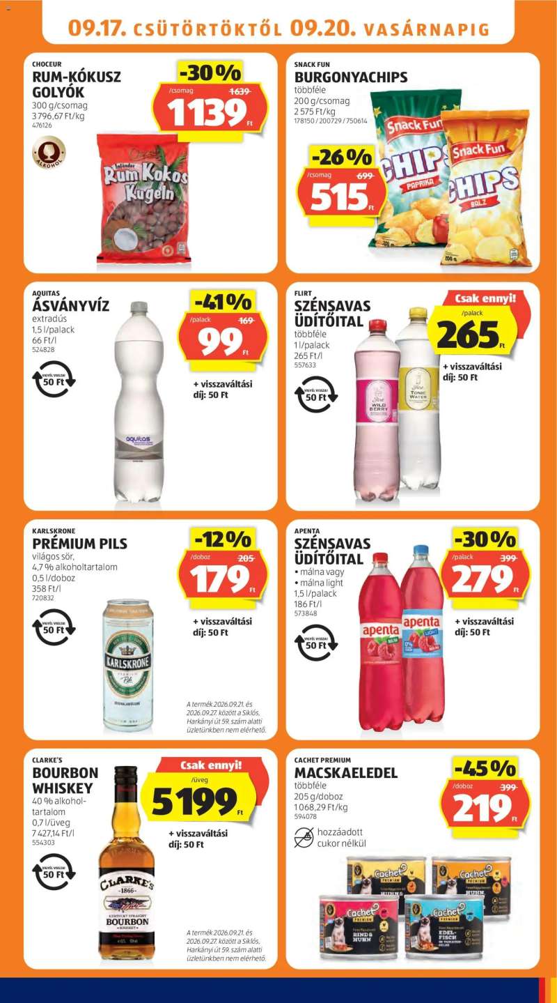 Aldi Aldi akciós újság 15 oldal