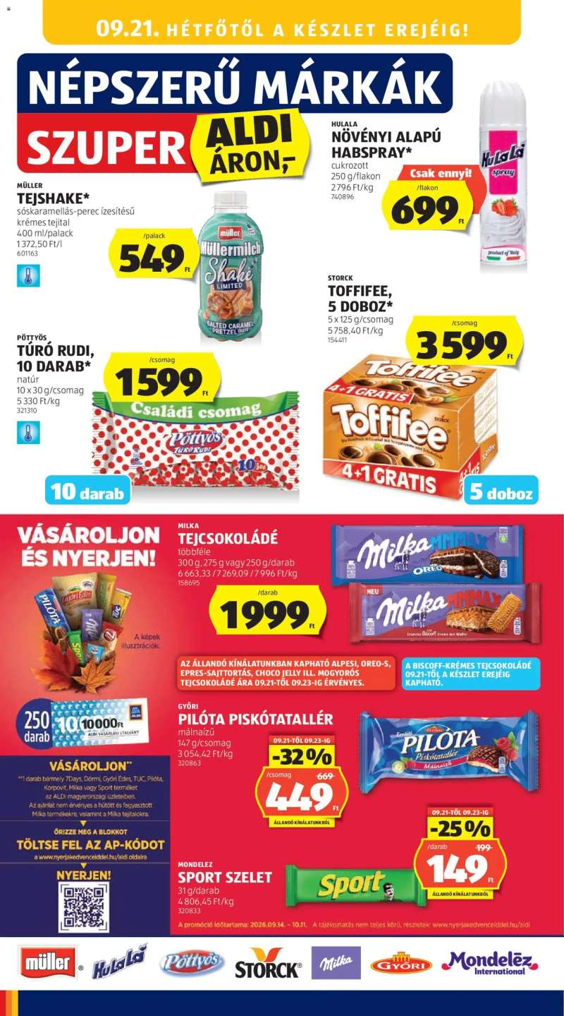 Aldi Aldi akciós újság 20 oldal