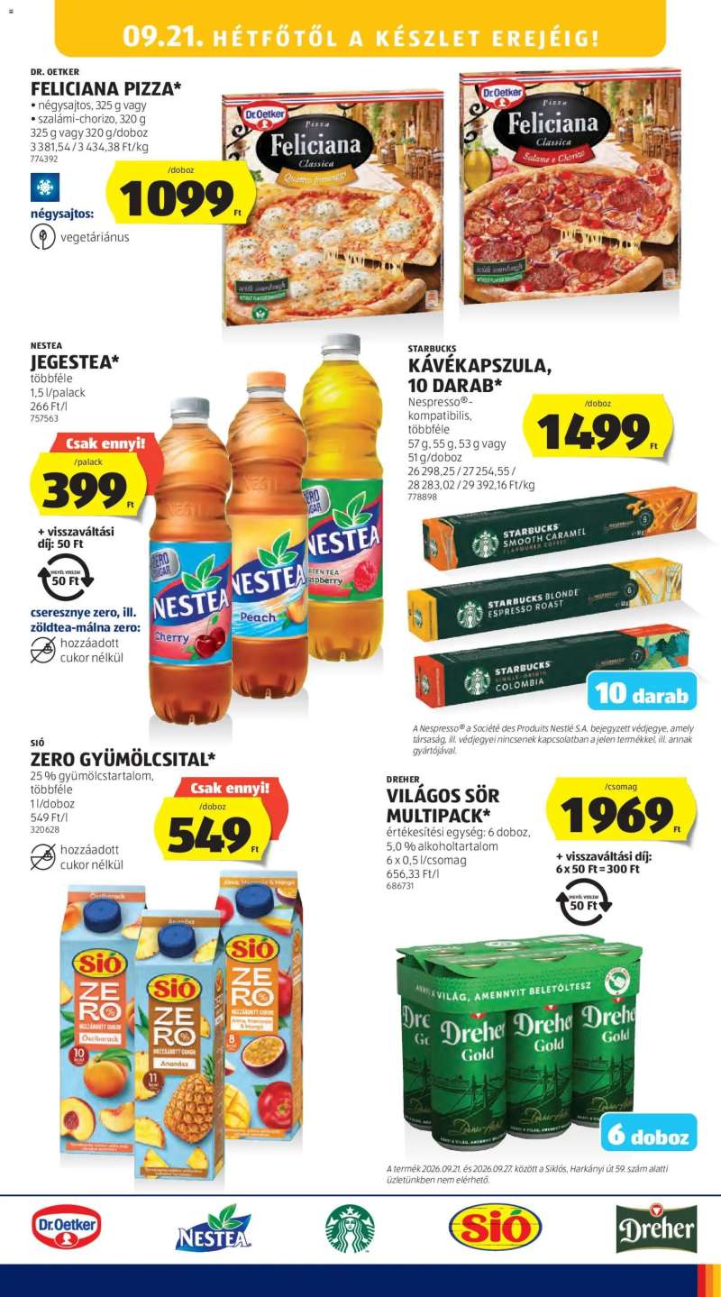 Aldi Aldi akciós újság 21 oldal