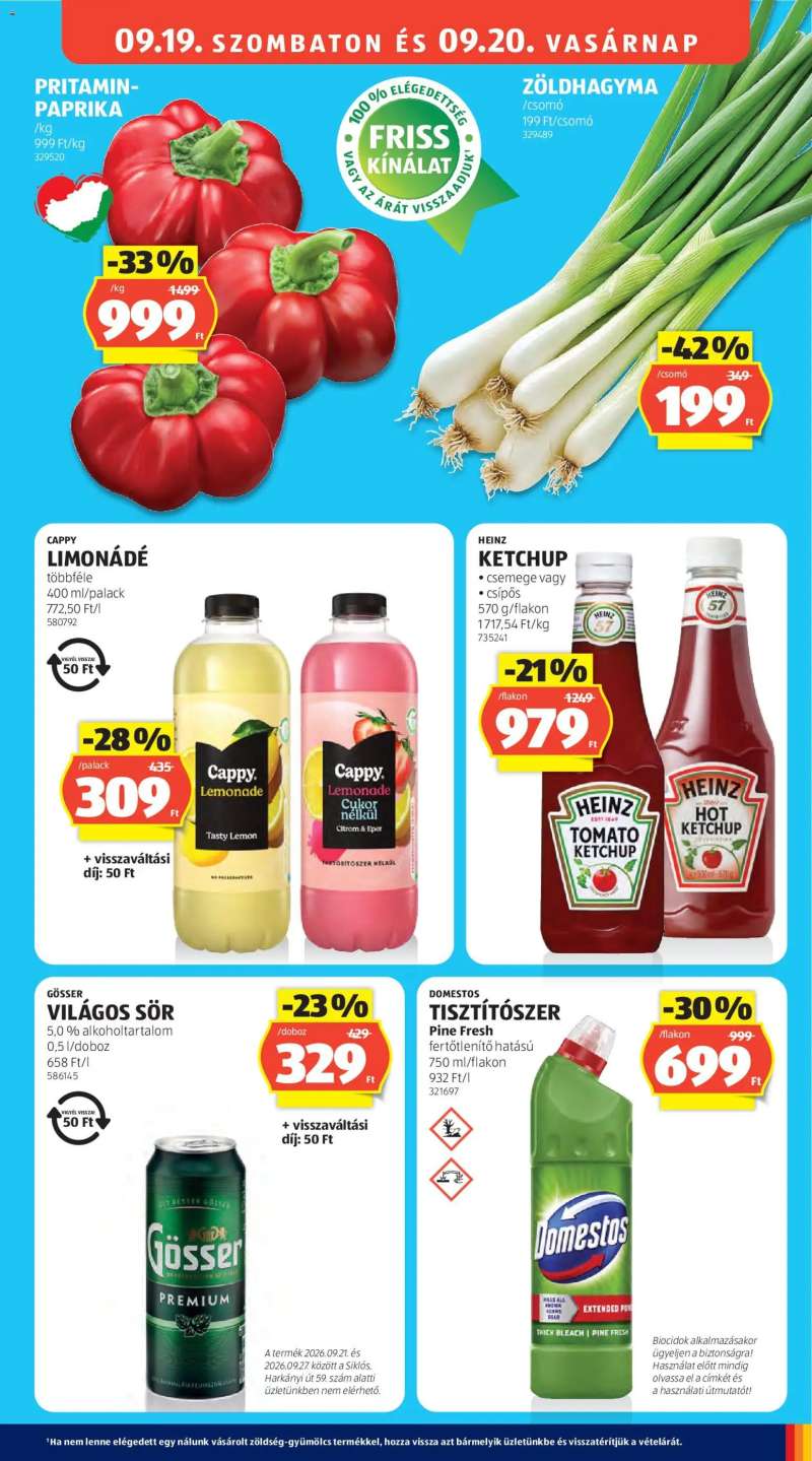 Aldi Aldi akciós újság 25 oldal