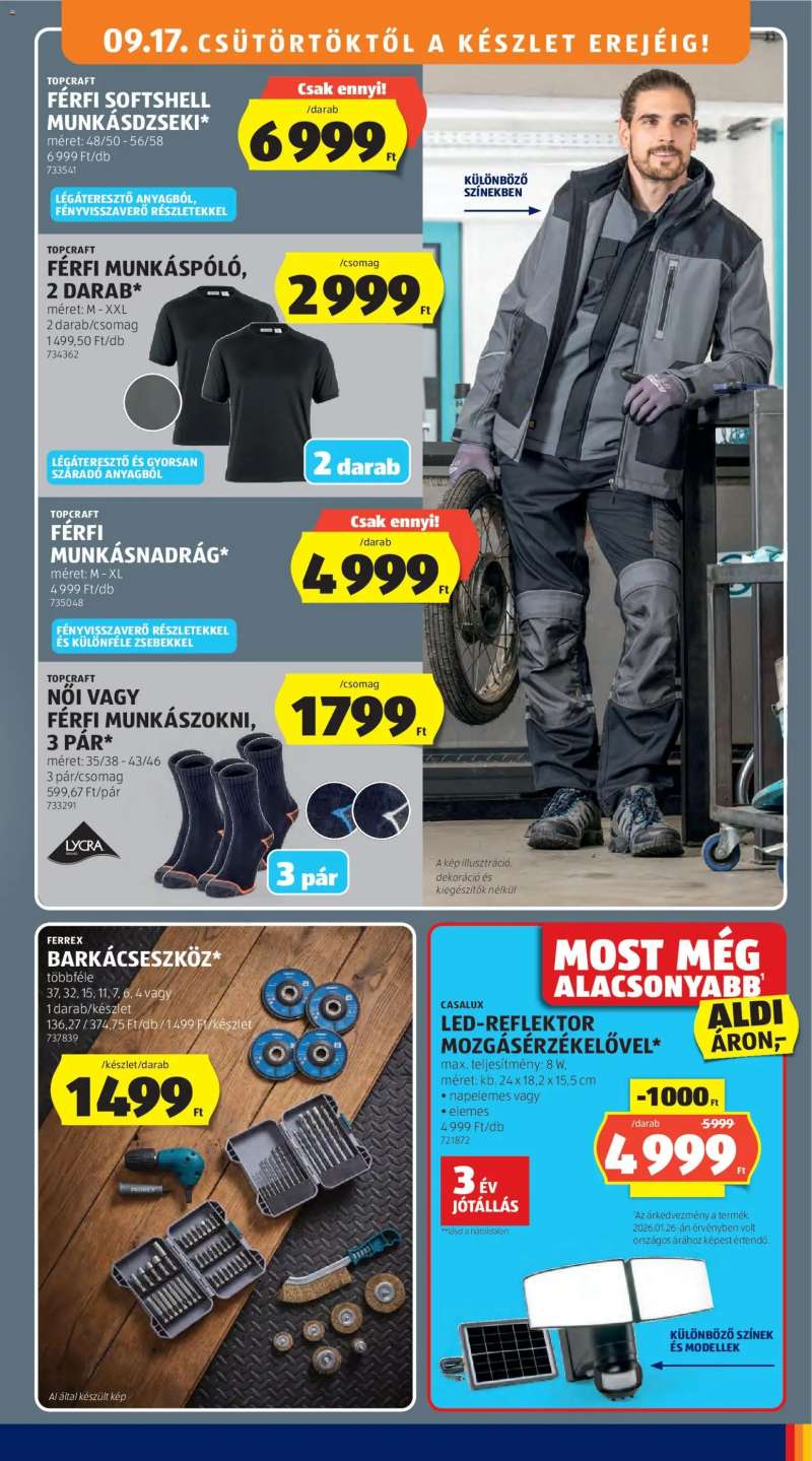 Aldi Aldi akciós újság 37 oldal