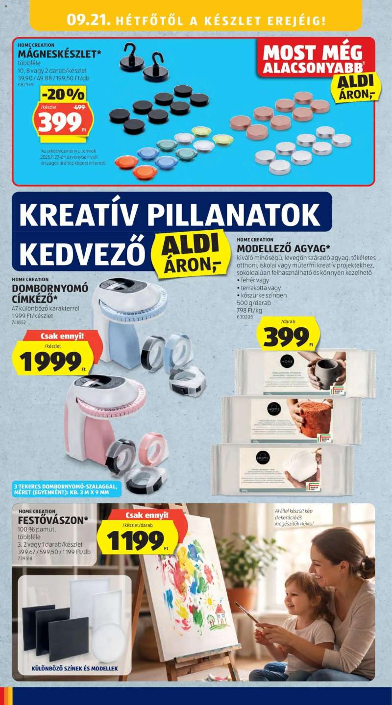 Aldi Aldi akciós újság 45 oldal