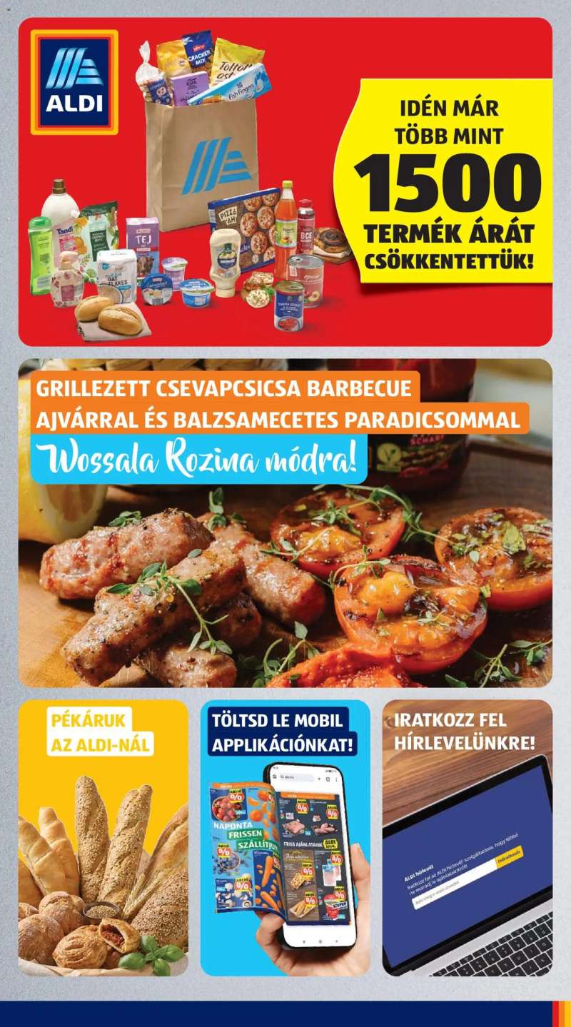 Aldi Aldi akciós újság 5 oldal