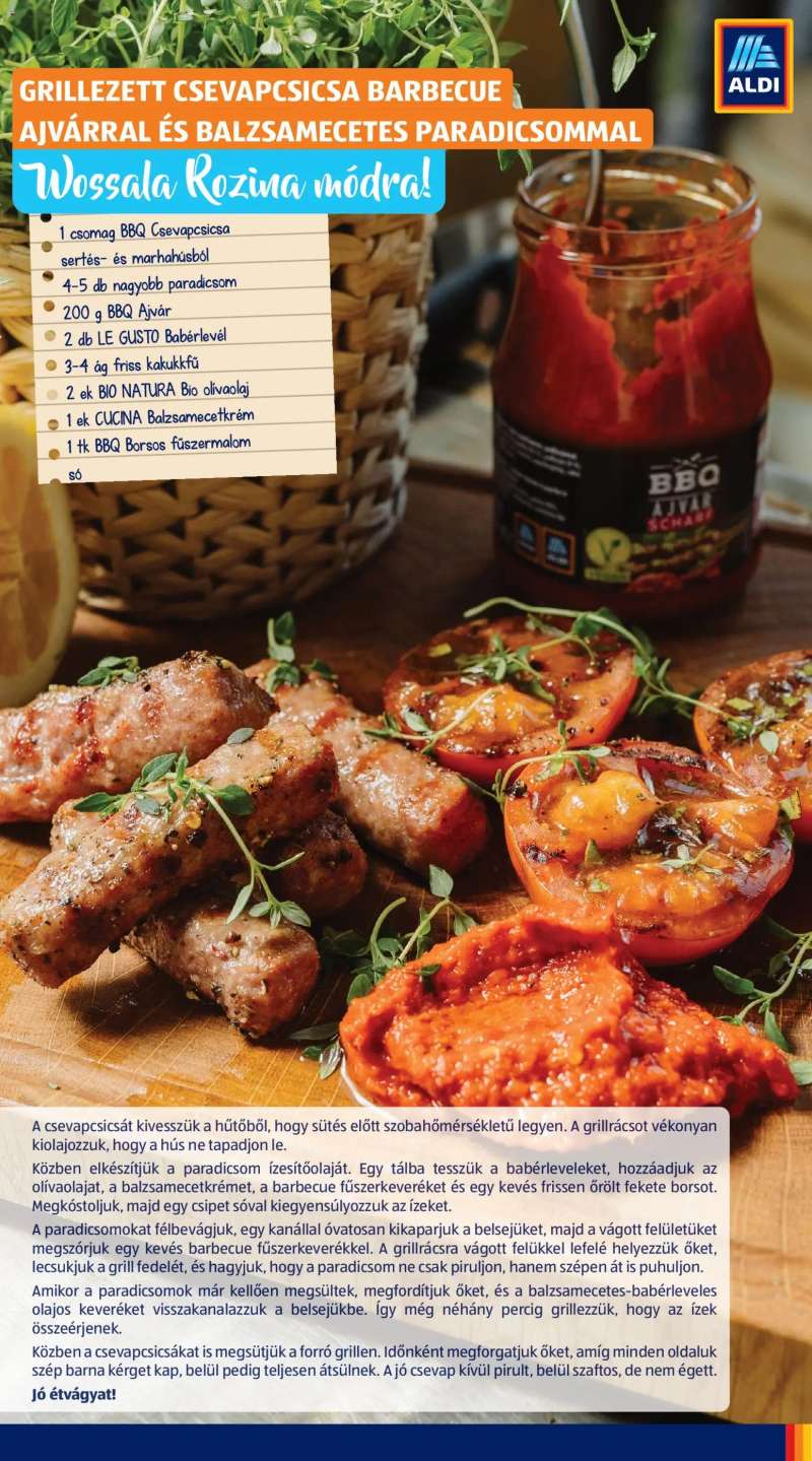 Aldi Aldi akciós újság 9 oldal