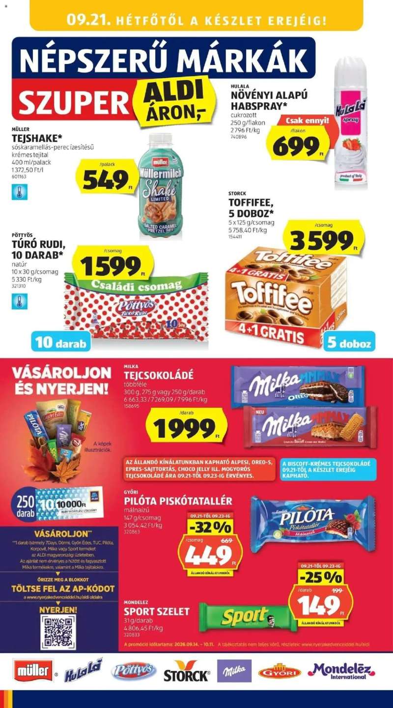 Aldi Aldi aktuális akciós újság 16 oldal