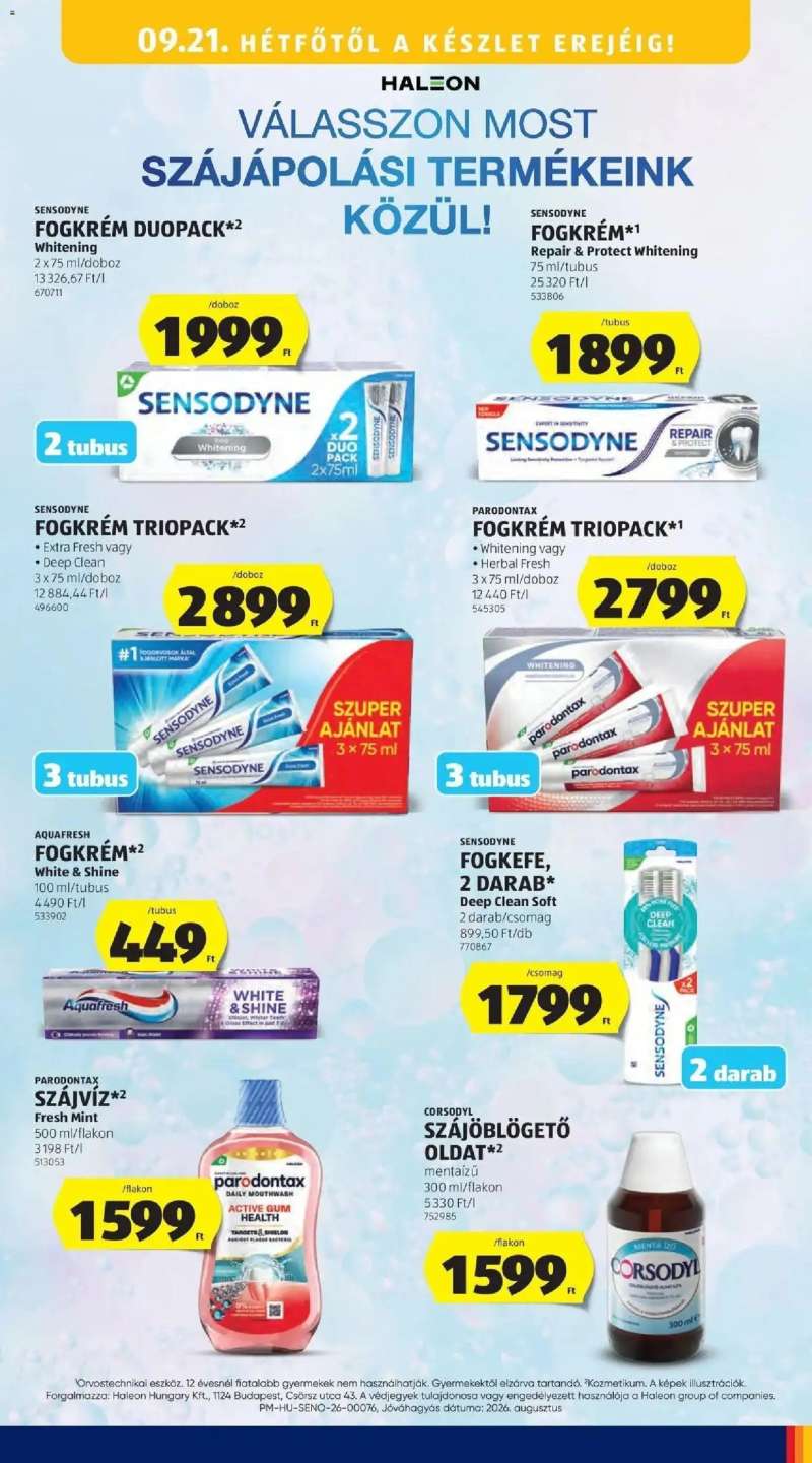 Aldi Aldi aktuális akciós újság 19 oldal