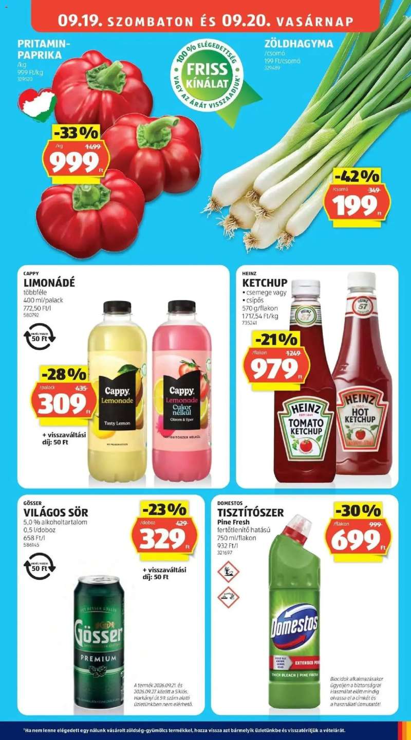 Aldi Aldi aktuális akciós újság 21 oldal