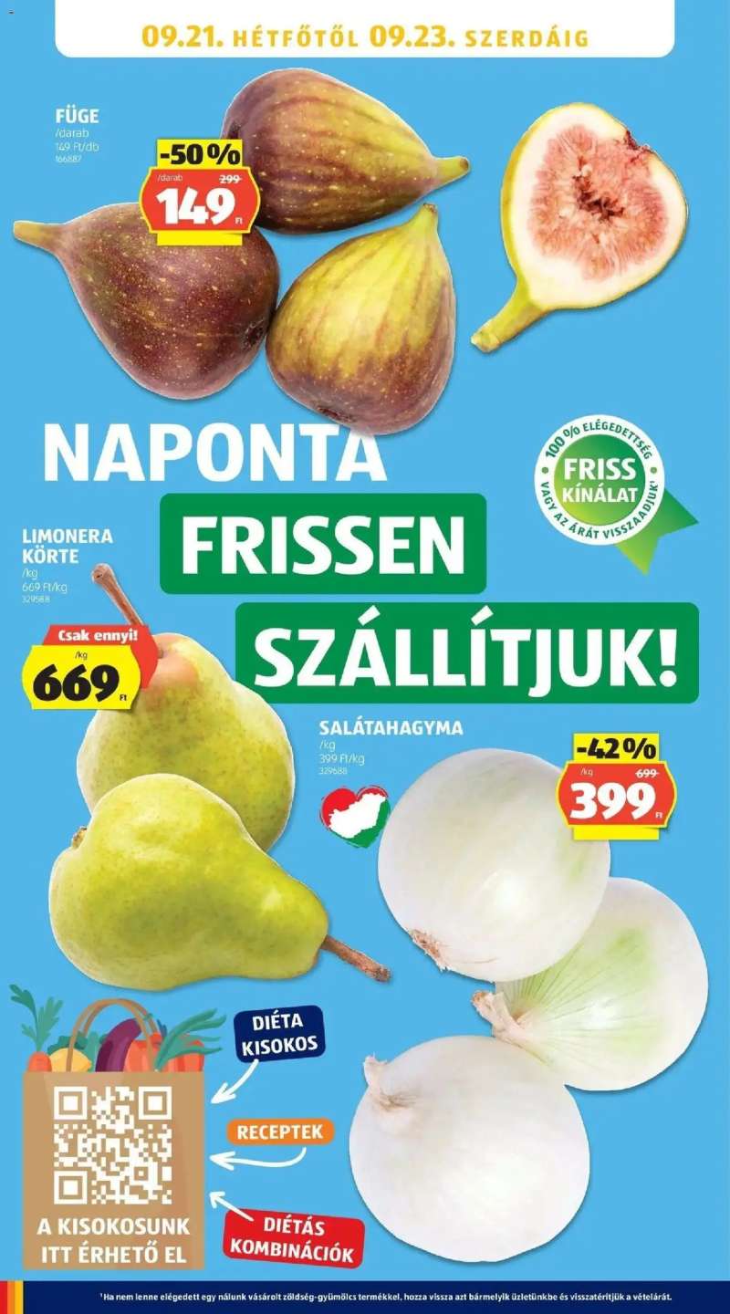 Aldi Aldi aktuális akciós újság 22 oldal