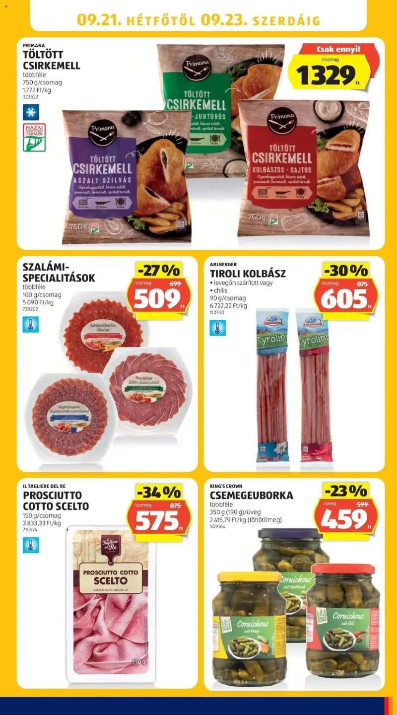 Aldi Aldi aktuális akciós újság 23 oldal