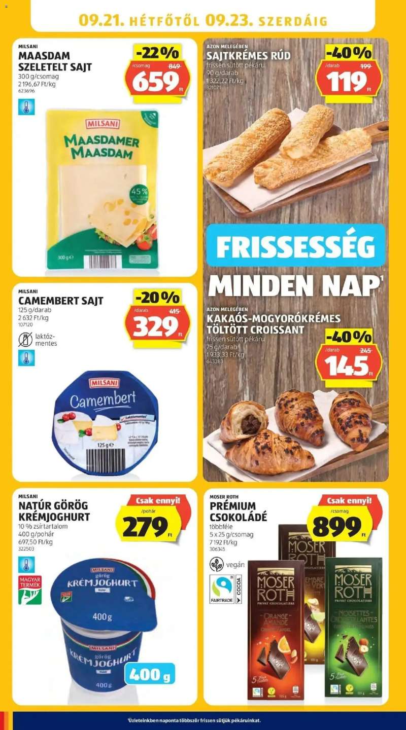 Aldi Aldi aktuális akciós újság 24 oldal