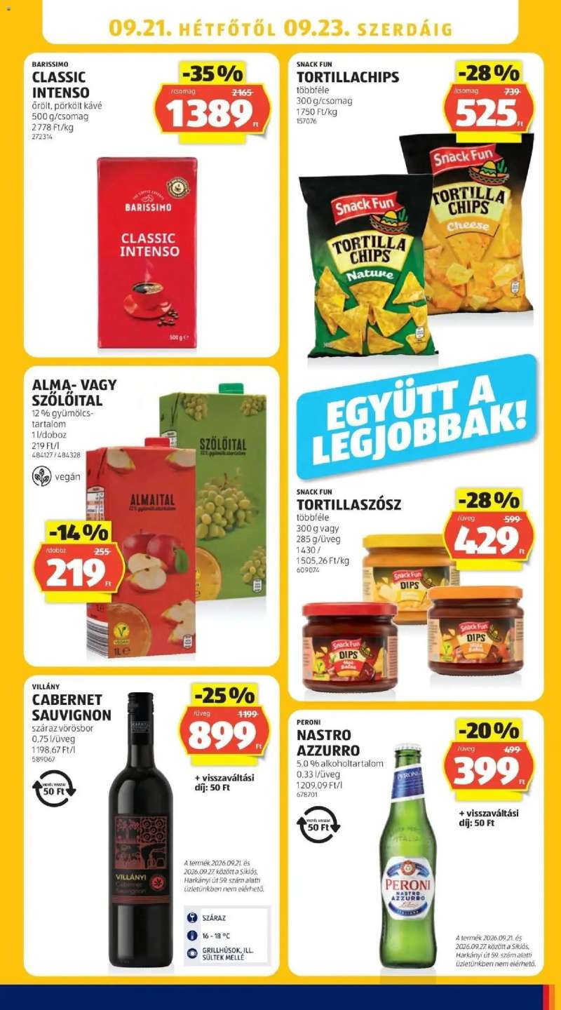 Aldi Aldi aktuális akciós újság 25 oldal