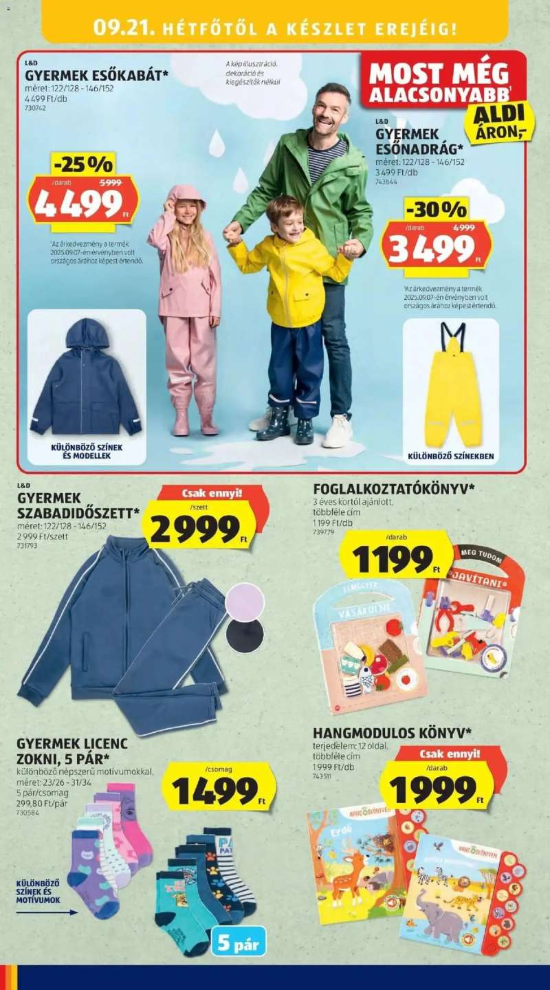 Aldi Aldi aktuális akciós újság 32 oldal