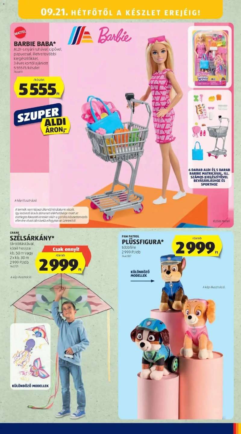 Aldi Aldi aktuális akciós újság 33 oldal