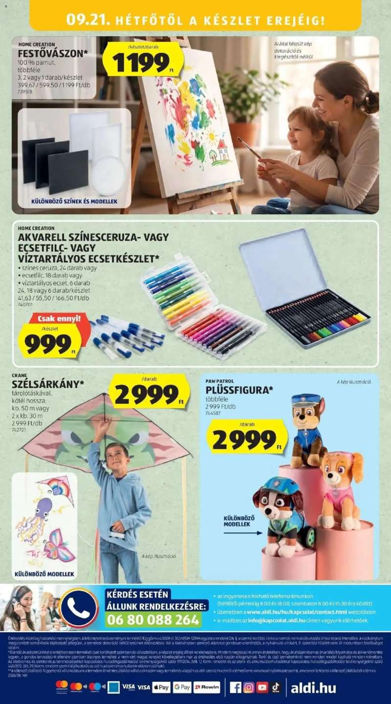 Aldi Aldi aktuális akciós újság 36 oldal