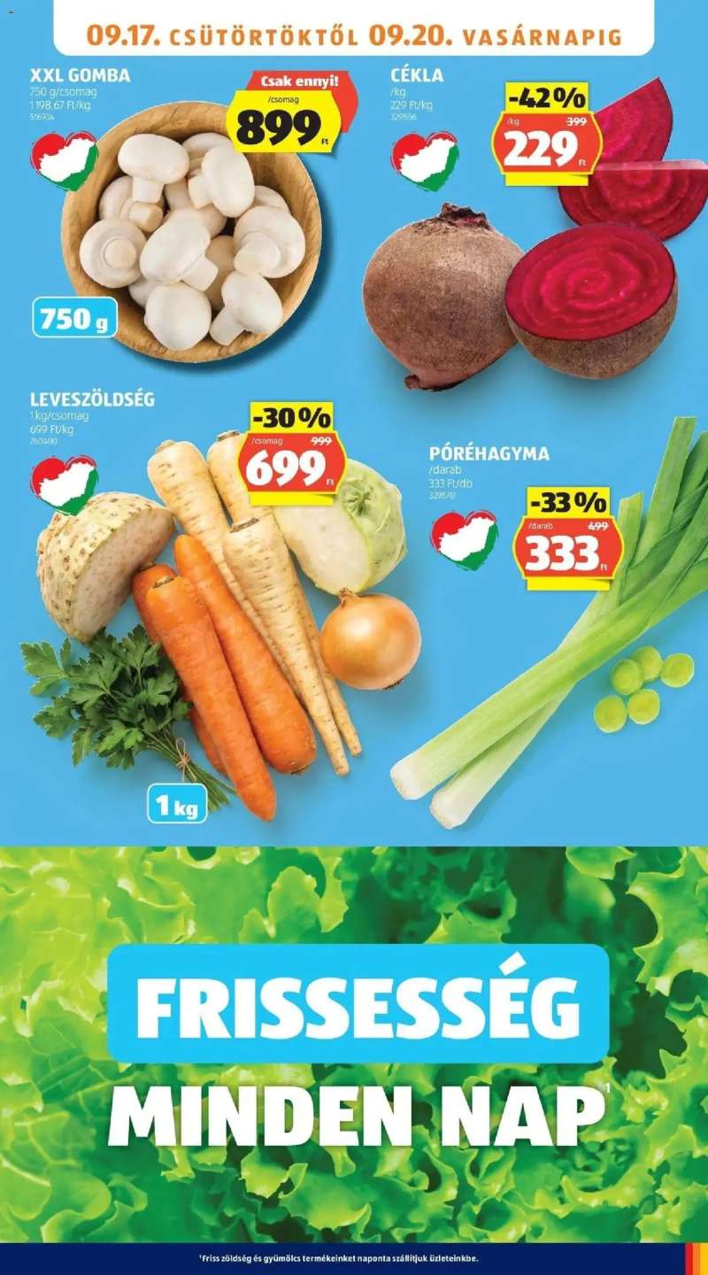 Aldi Aldi aktuális akciós újság 5 oldal