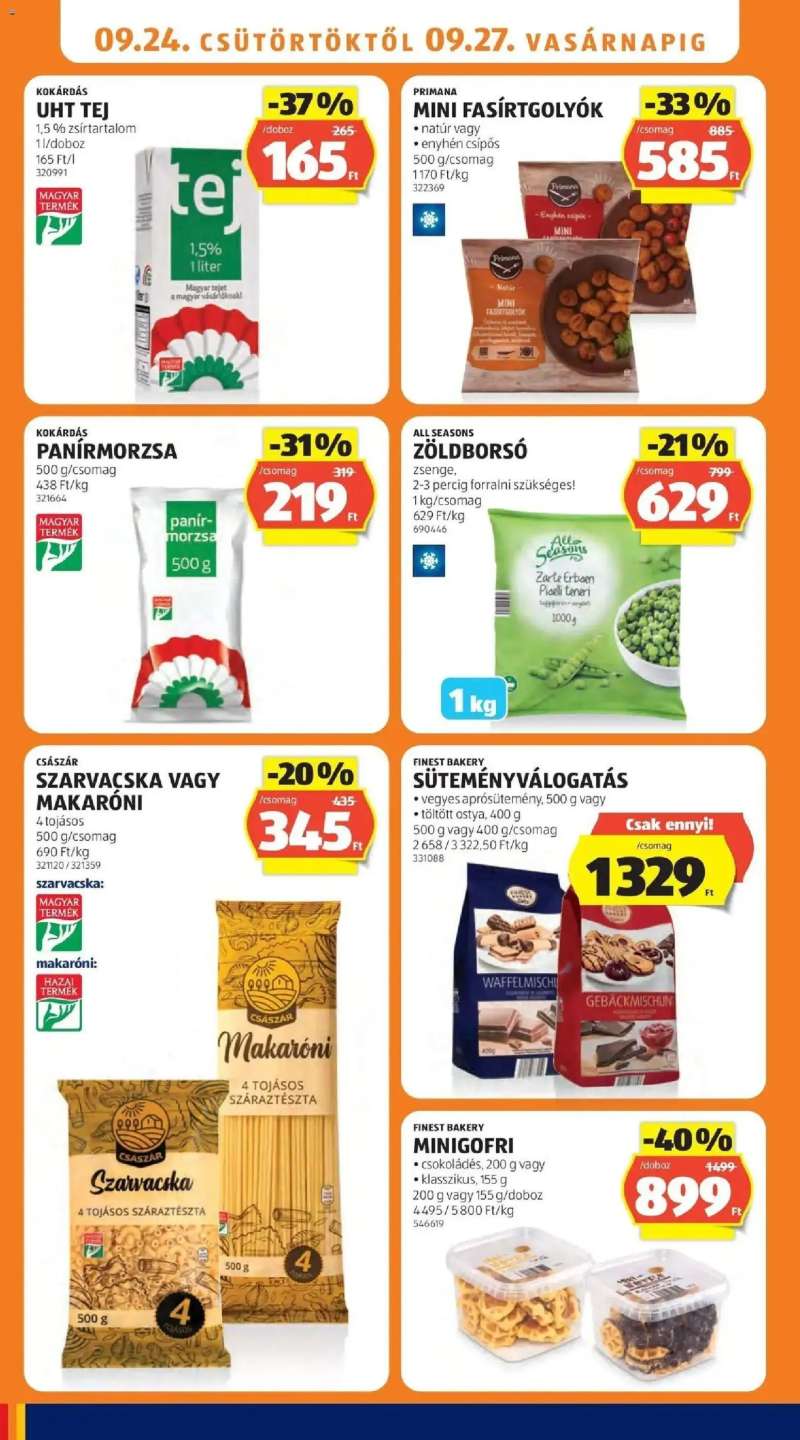 Aldi Aldi aktuális akciós újság 10 oldal