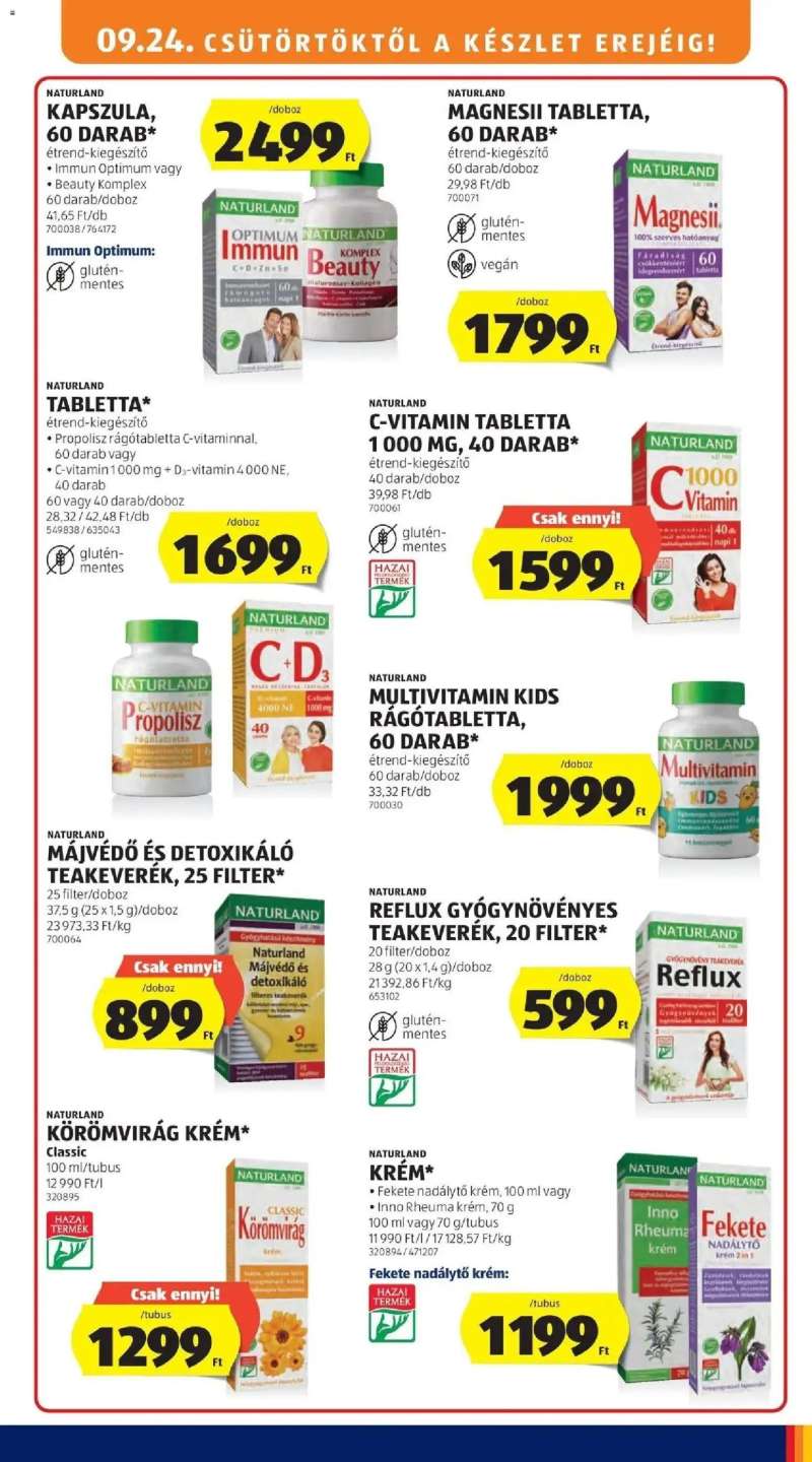 Aldi Aldi aktuális akciós újság 15 oldal