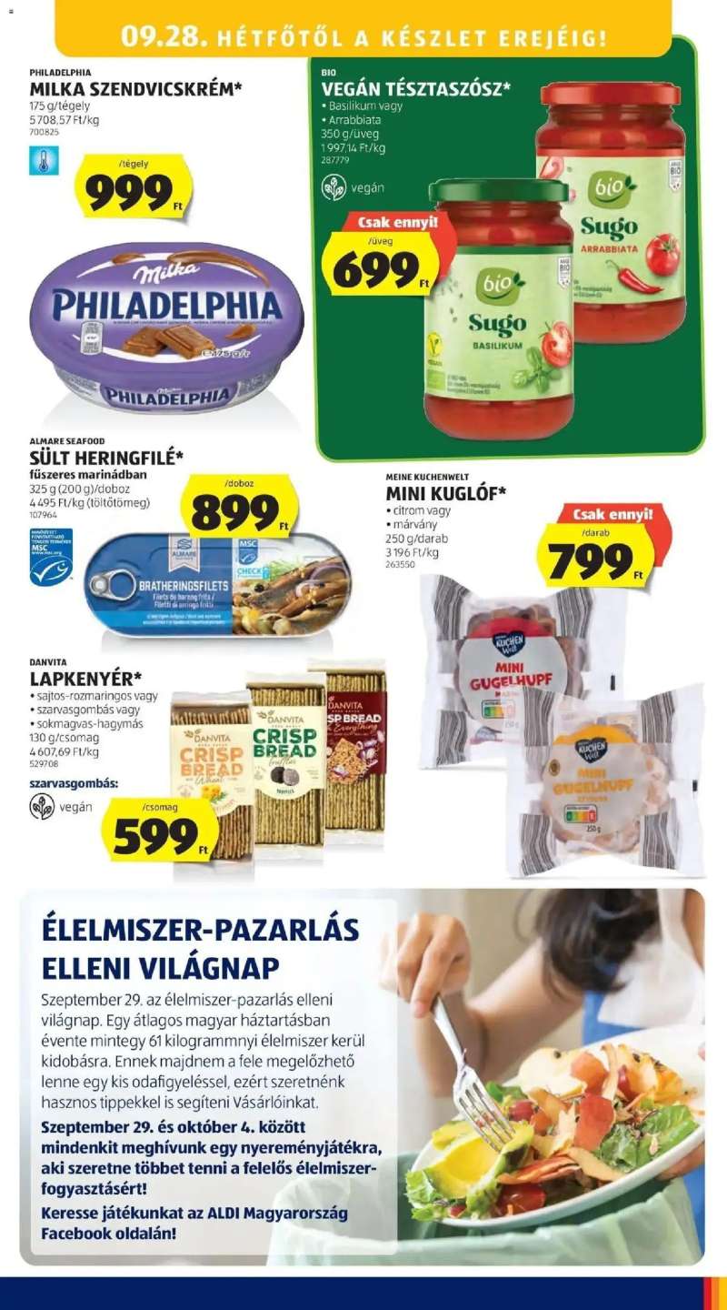 Aldi Aldi aktuális akciós újság 17 oldal