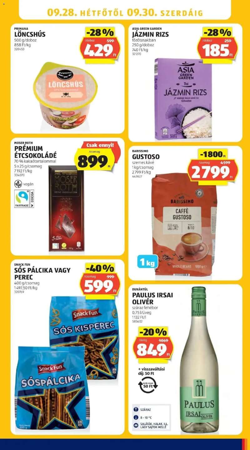 Aldi Aldi aktuális akciós újság 27 oldal