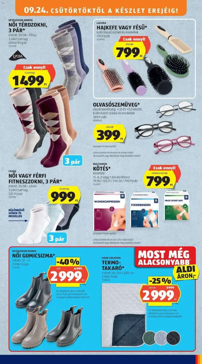 Aldi Aldi aktuális akciós újság 29 oldal