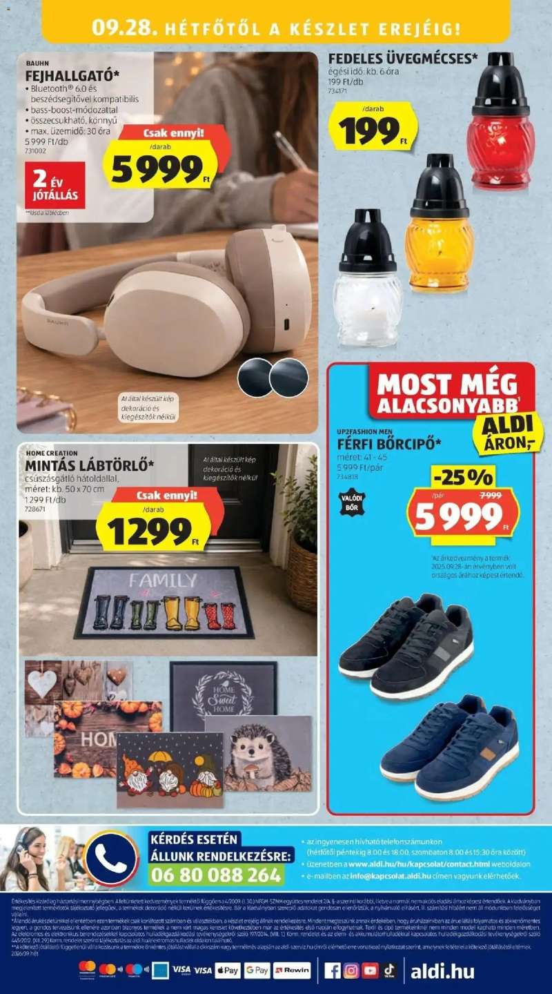 Aldi Aldi aktuális akciós újság 40 oldal