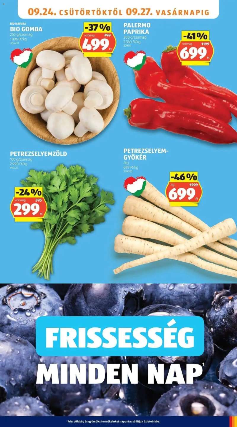 Aldi Aldi aktuális akciós újság 5 oldal