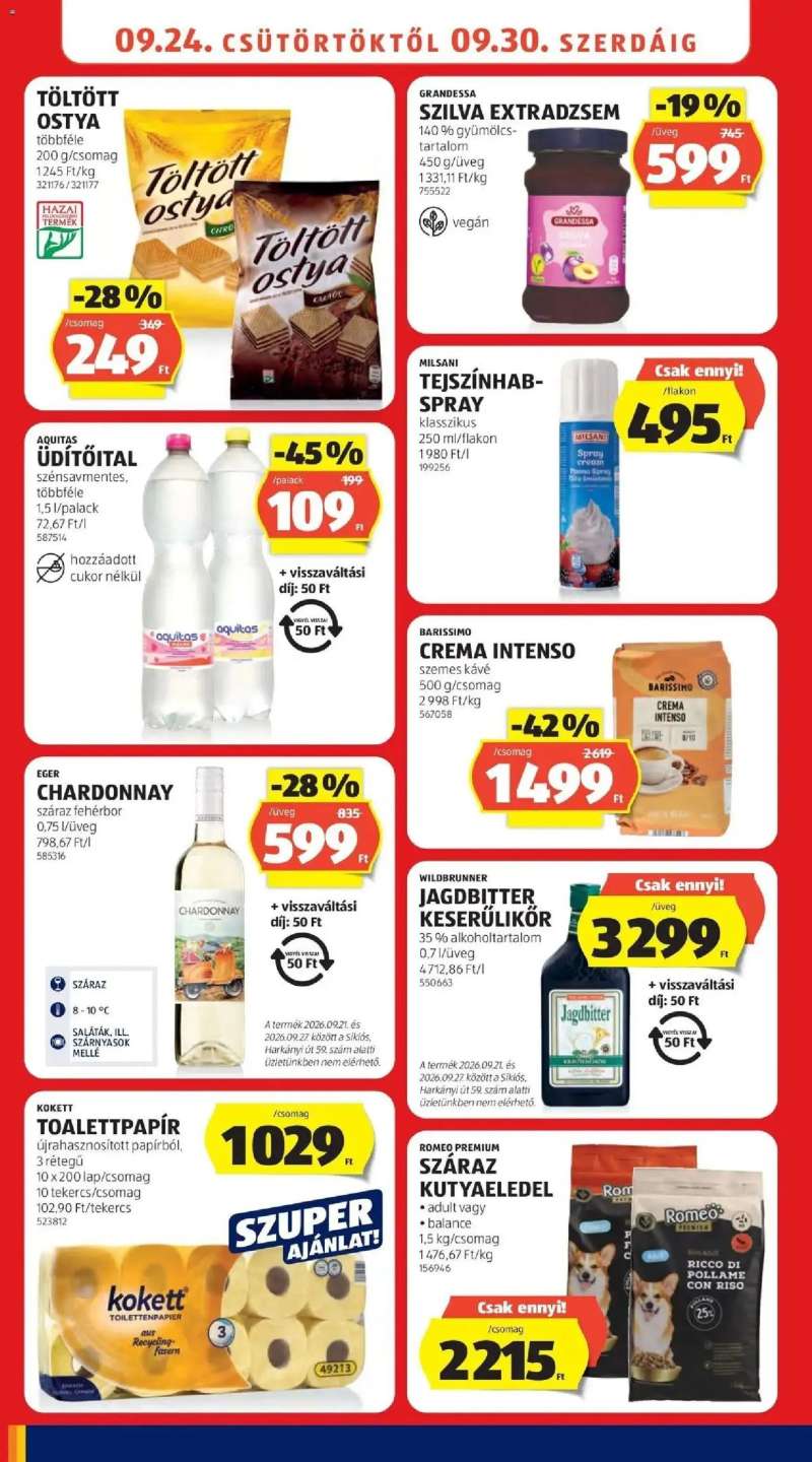 Aldi Aldi aktuális akciós újság 8 oldal