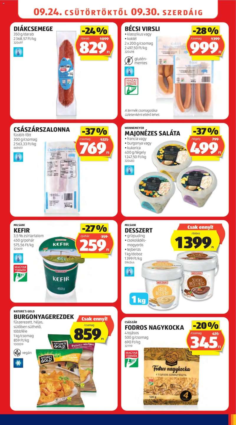 Aldi Aldi akciós újság 11 oldal