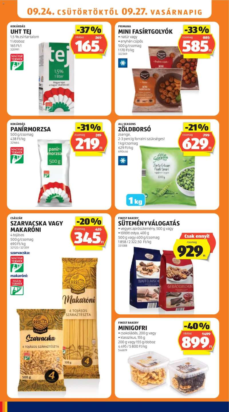 Aldi Aldi akciós újság 14 oldal