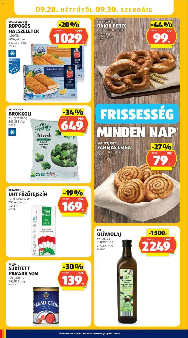 Aldi Aldi akciós újság 32 oldal