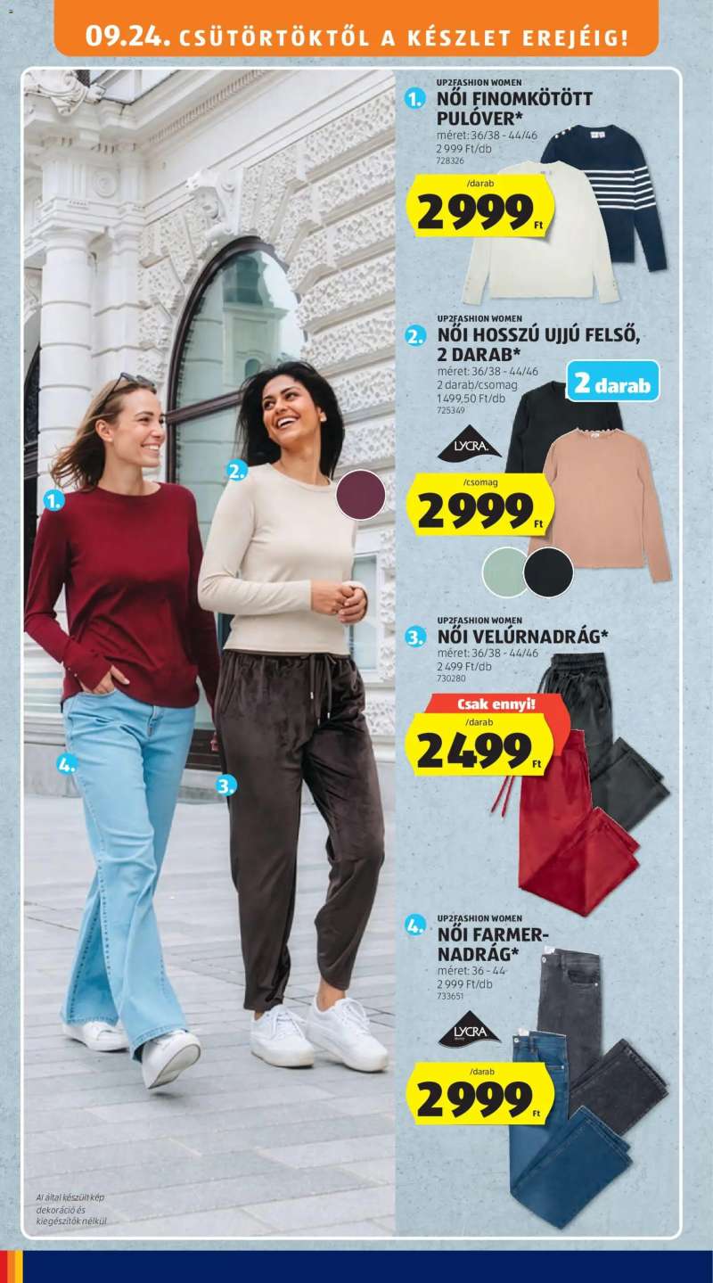 Aldi Aldi akciós újság 34 oldal