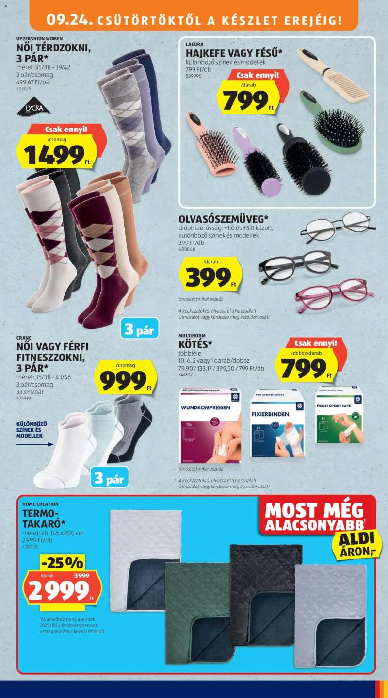 Aldi Aldi akciós újság 35 oldal
