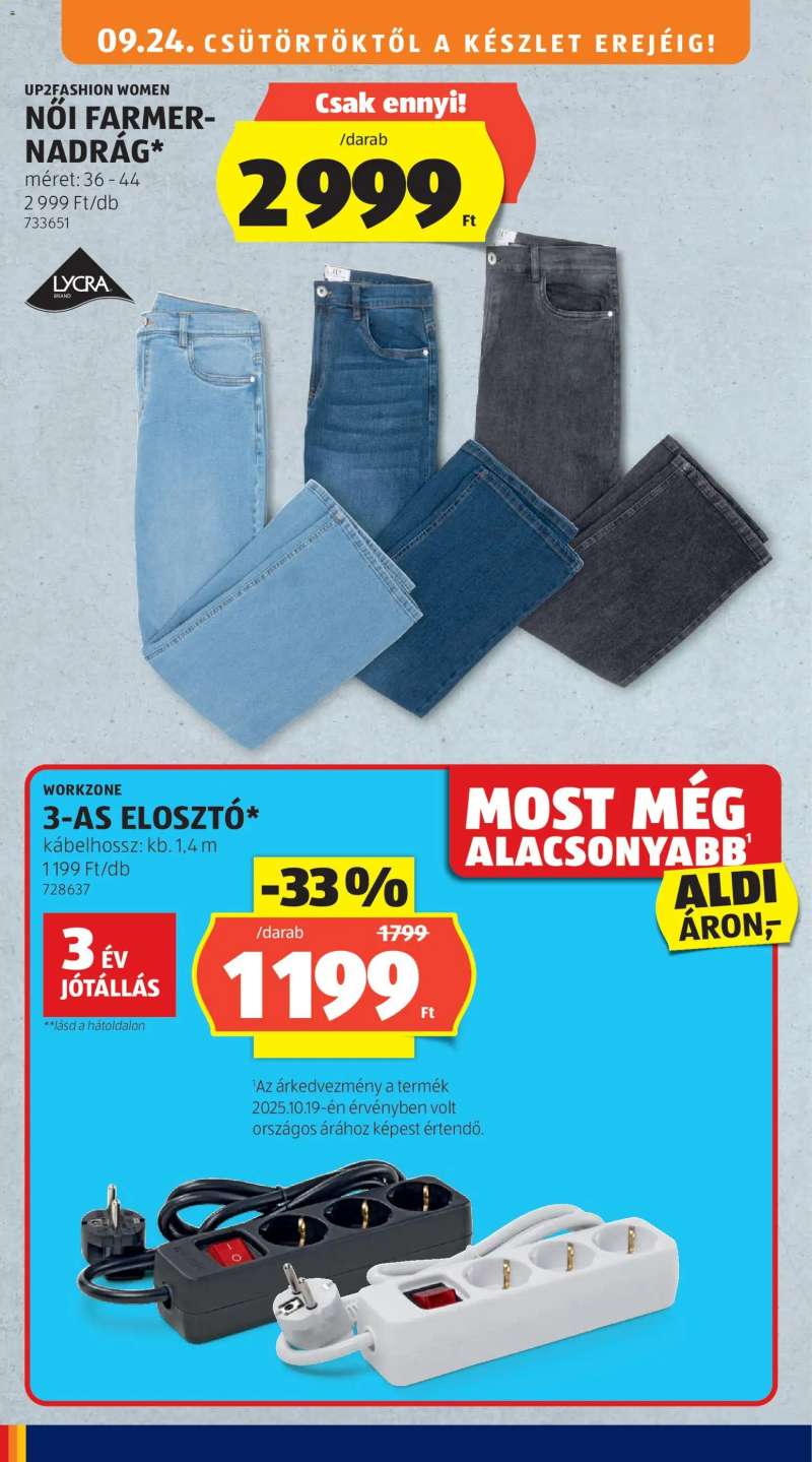 Aldi Aldi akciós újság 36 oldal