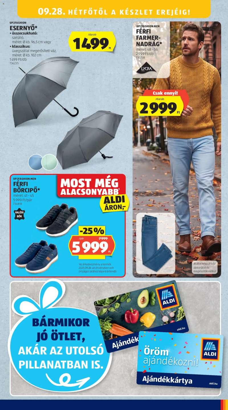 Aldi Aldi akciós újság 43 oldal