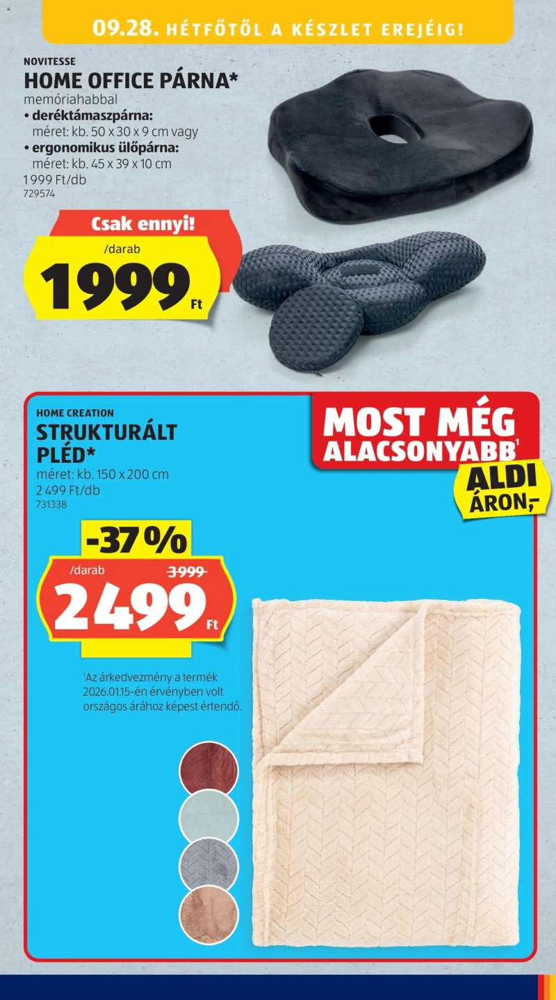 Aldi Aldi akciós újság 45 oldal