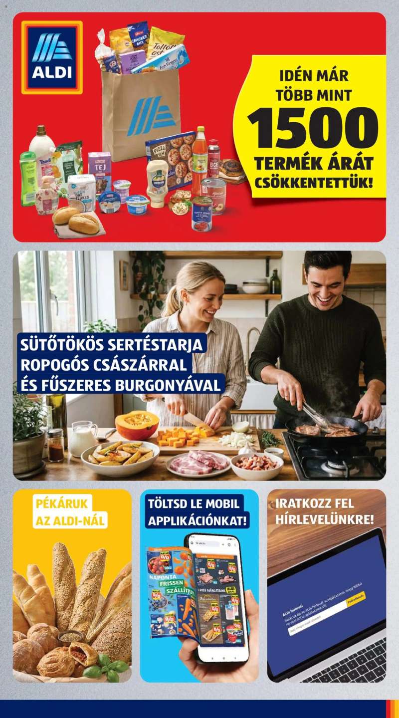 Aldi Aldi akciós újság 5 oldal