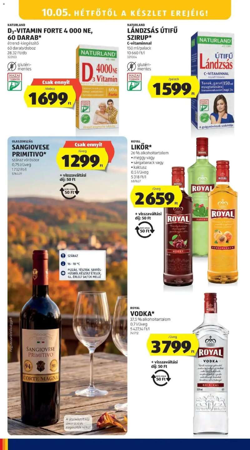 Aldi Aldi aktuális akciós újság 20 oldal