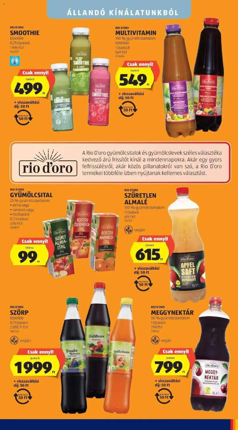 Aldi Aldi aktuális akciós újság 29 oldal