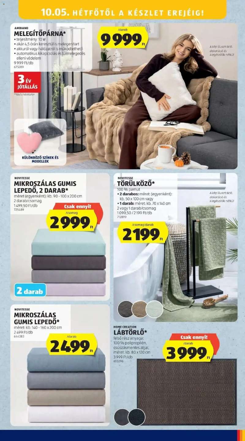 Aldi Aldi aktuális akciós újság 37 oldal