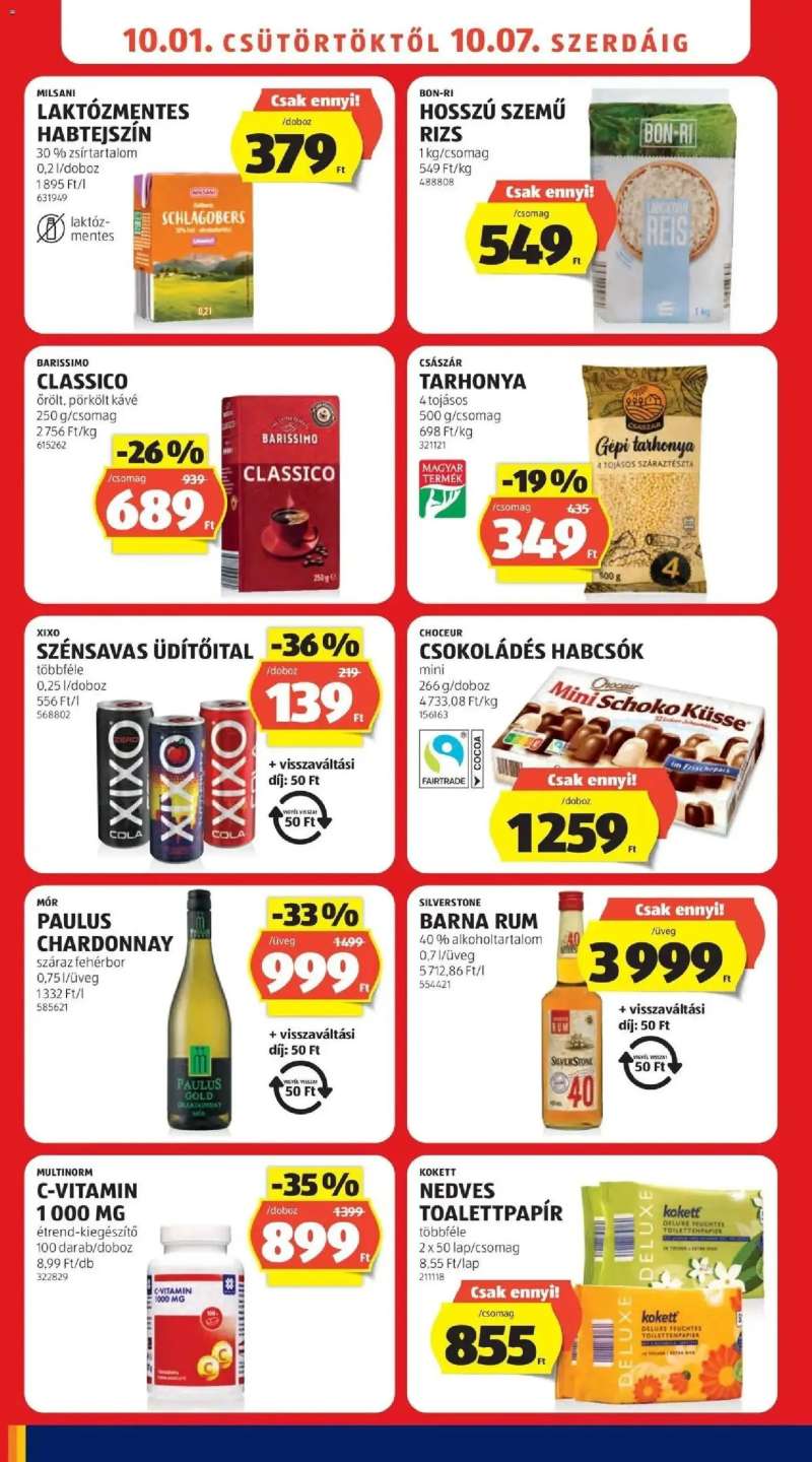 Aldi Aldi aktuális akciós újság 8 oldal