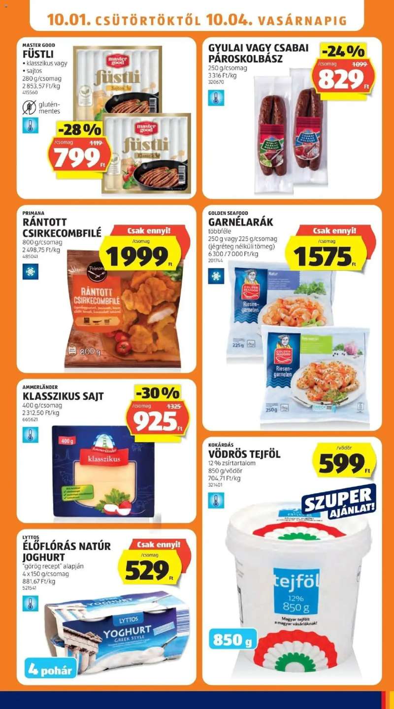 Aldi Aldi aktuális akciós újság 9 oldal