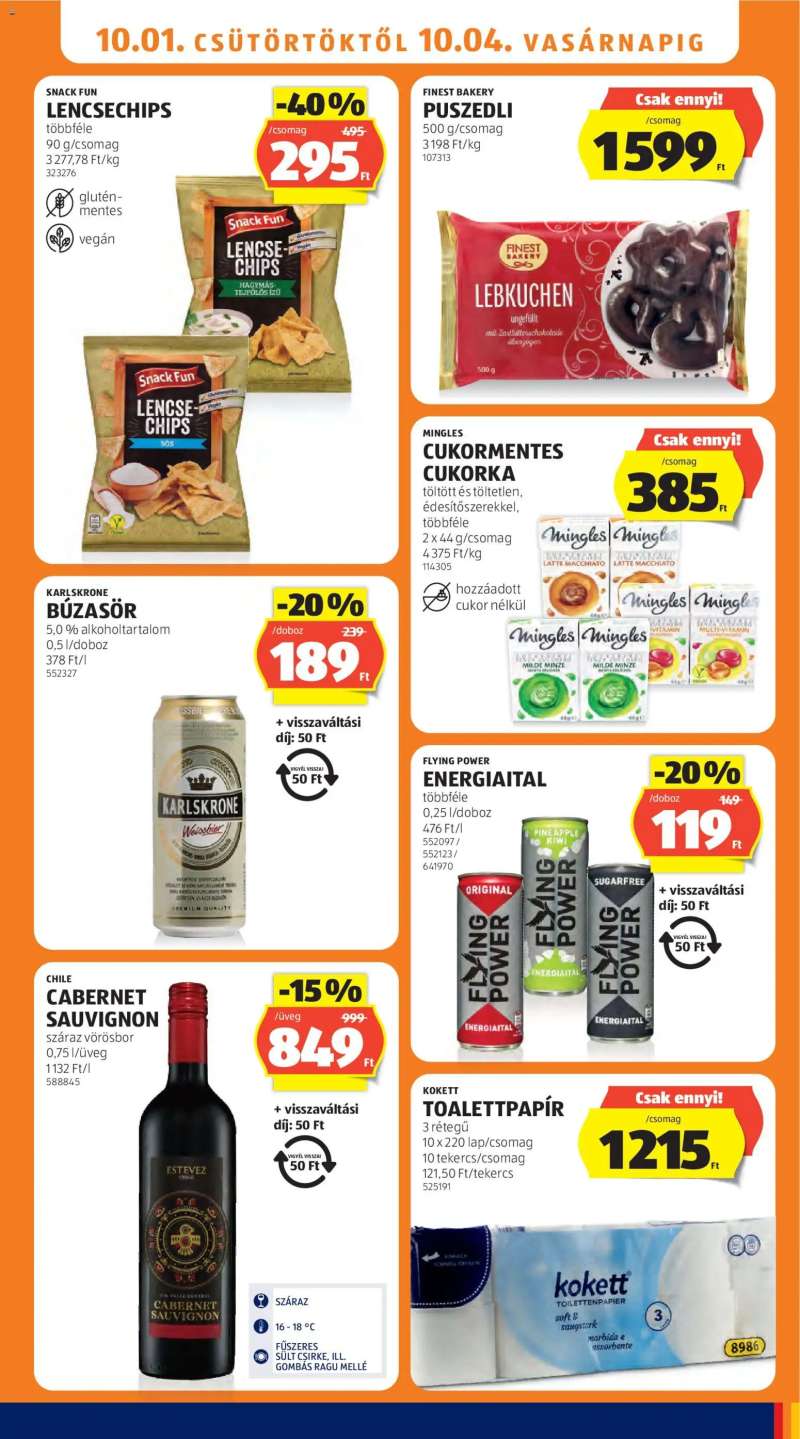 Aldi Aldi akciós újság 15 oldal