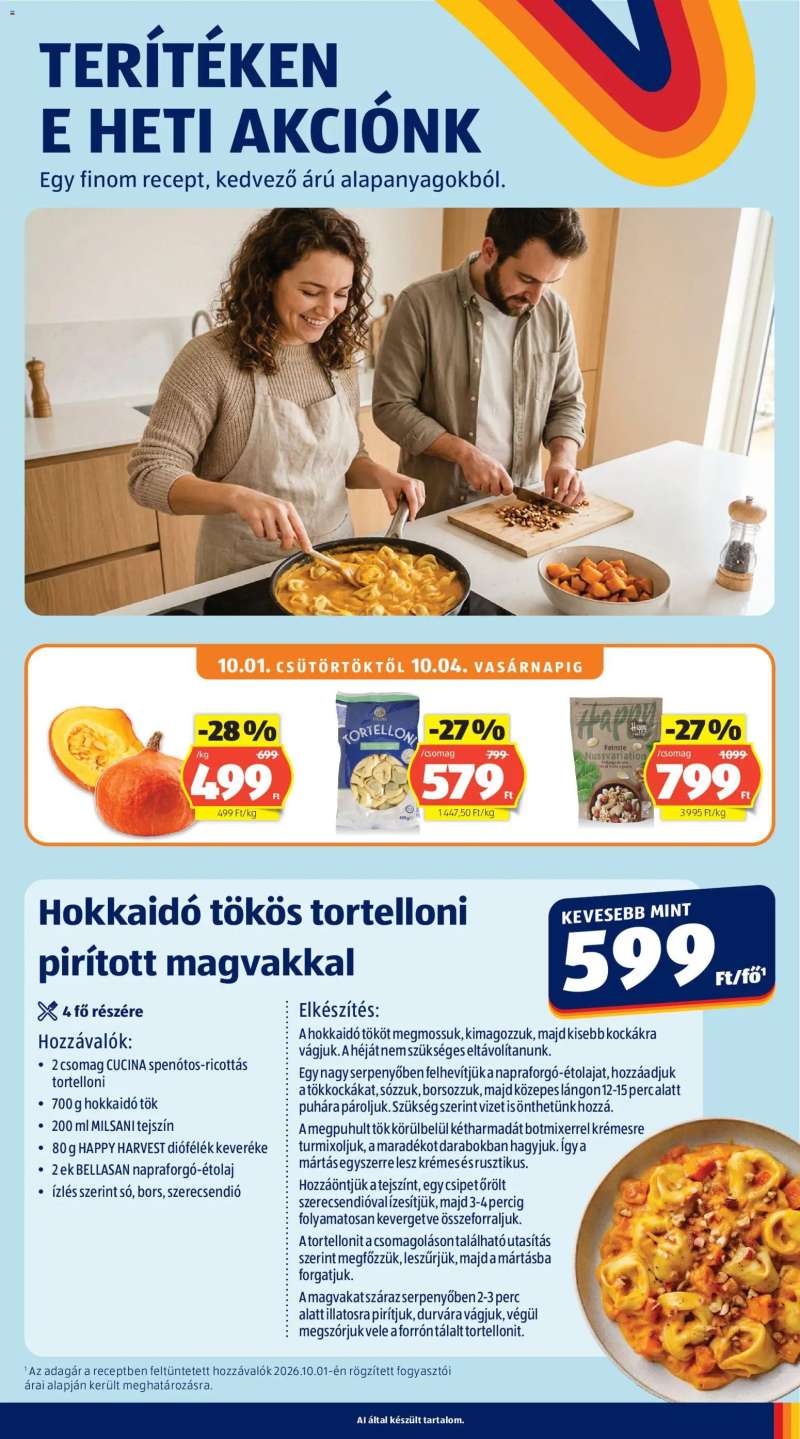 Aldi Aldi akciós újság 33 oldal