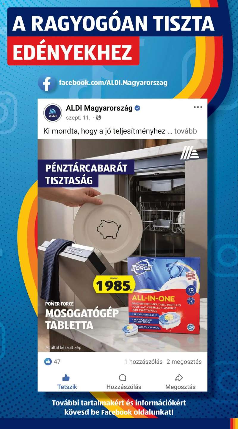 Aldi Aldi akciós újság 49 oldal