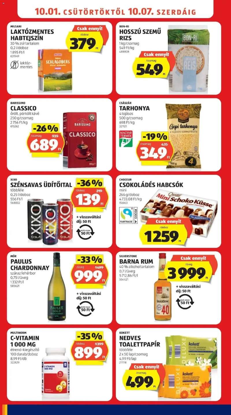 Aldi Aldi aktuális akciós újság 12 oldal