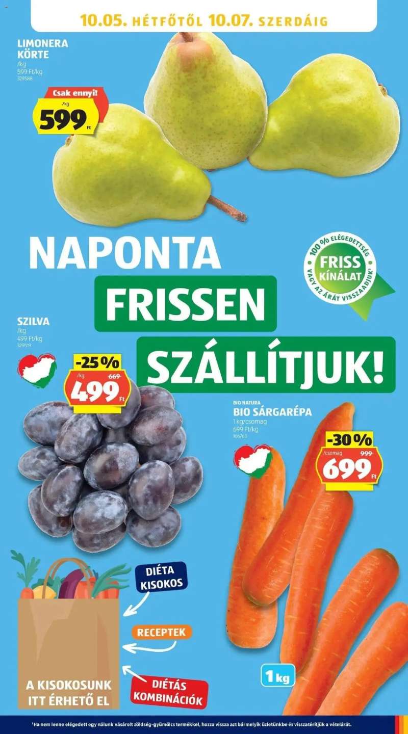 Aldi Aldi aktuális akciós újság 31 oldal